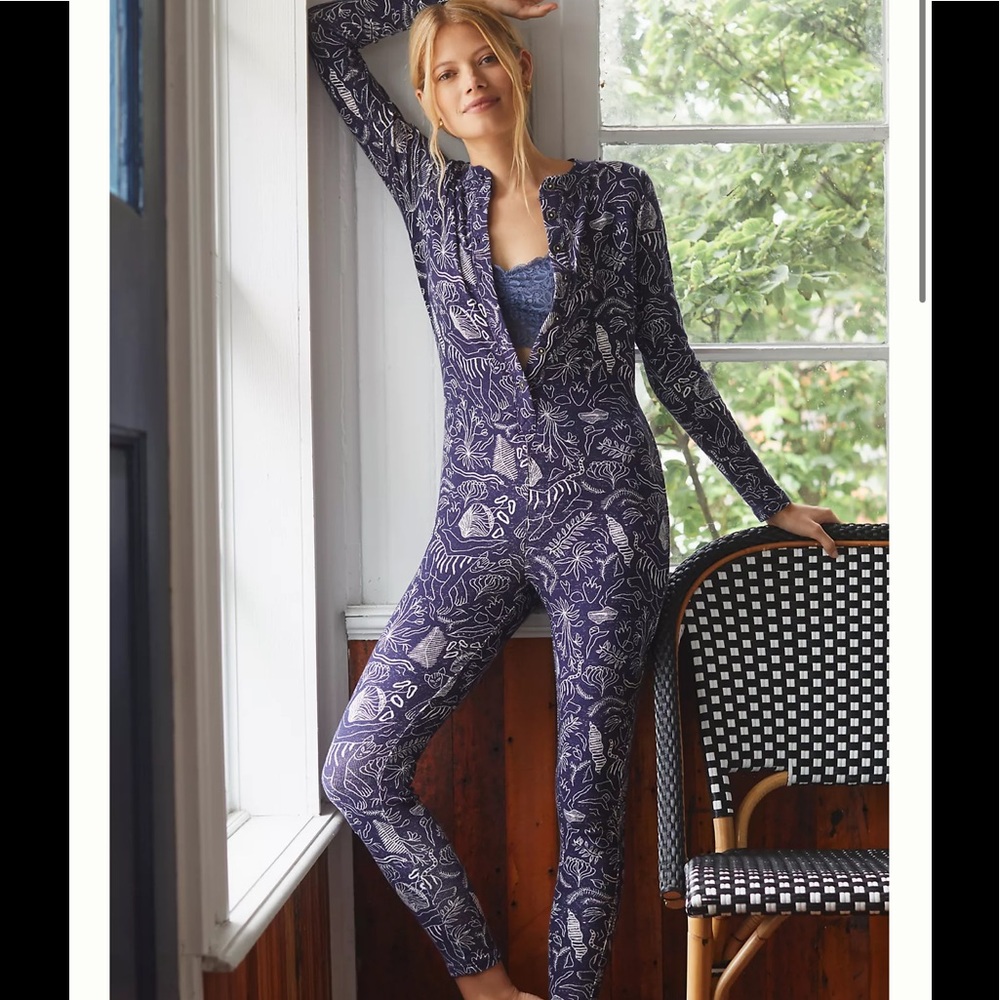 NWT Anthropologie Adele Prost Lounge Jumpsuit